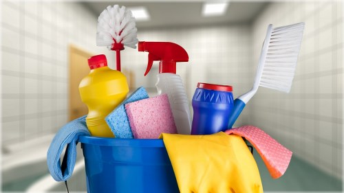 Upholstered furniture care and maintenance illustration