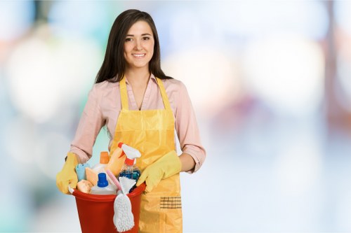 Deep cleaning checklist and supplies for a short-term rental