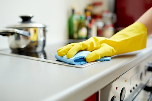 Freshly cleaned office space after one off cleaning service