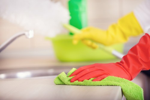 Reliable cleaning support for a polished South Kensington residence